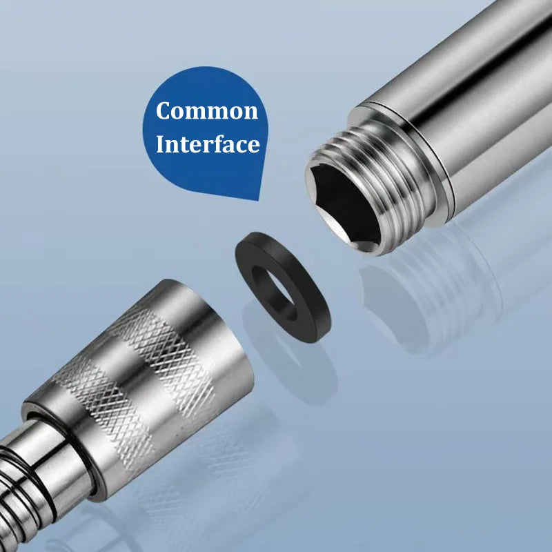 304 Stainless Steel Filter Pressure-Boosting Adjustable Handheld