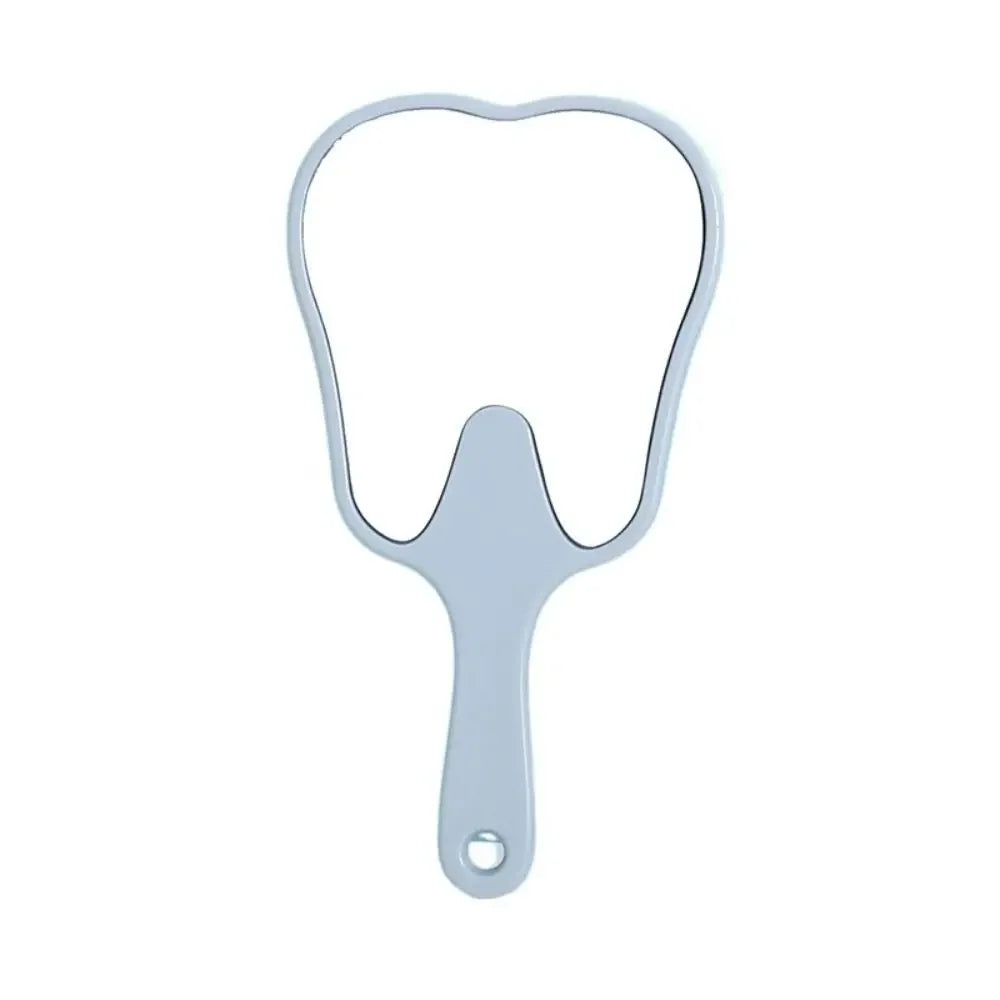 Plastic Tooth-Shaped Mirror Durable Lightweight High-Definition