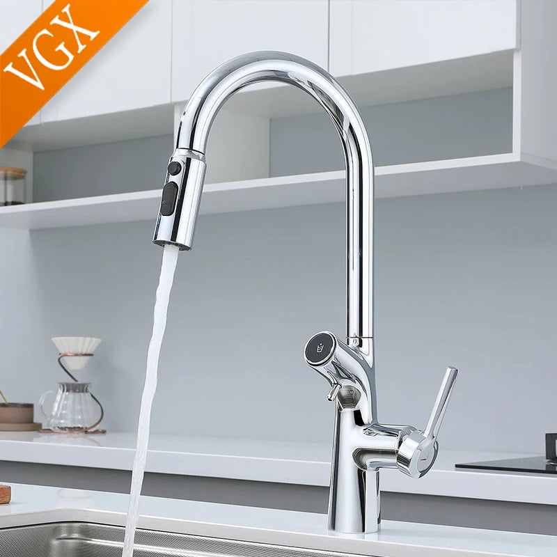 Vgx Gold Water Filter Faucet Dual Spout Pure