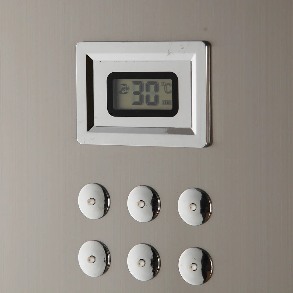 Kemaidi Shower Panel Tower System Digital Dispaly 4-Function