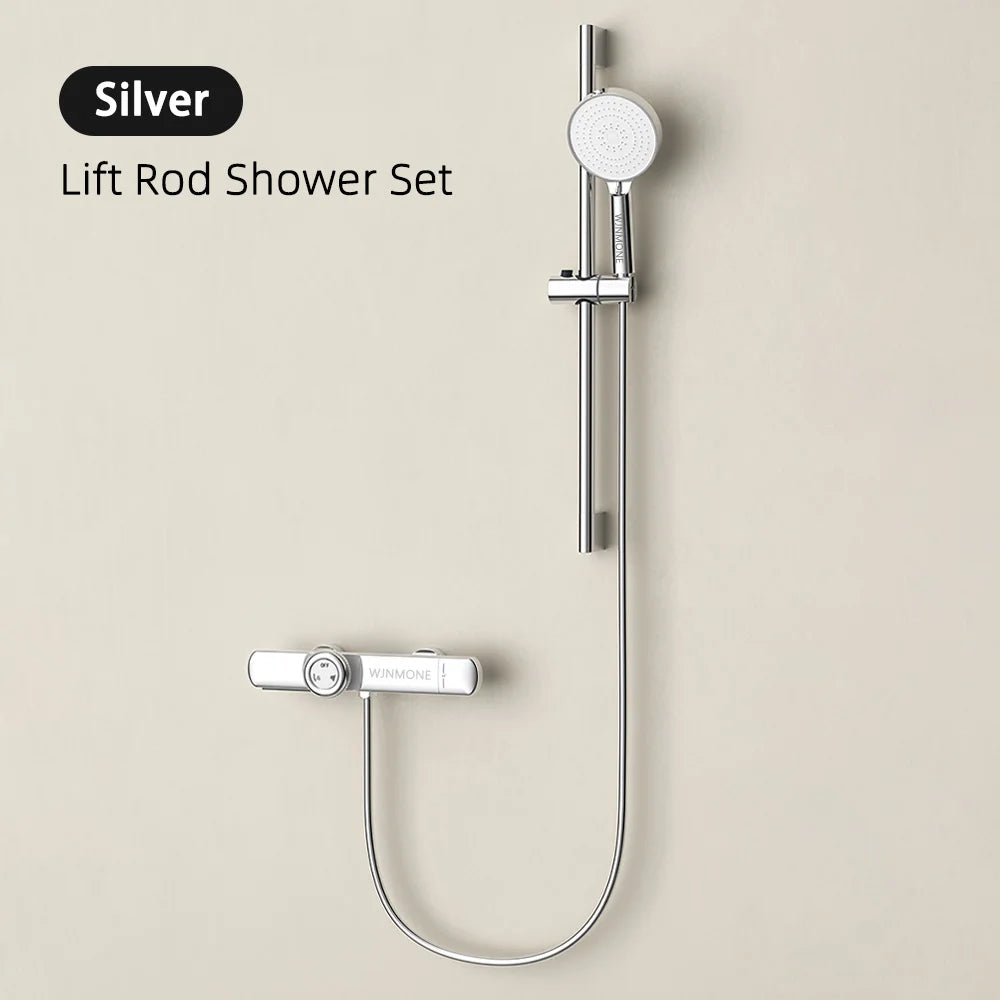 Luxury Solid Brass Smart Thermostatic Showers System Split