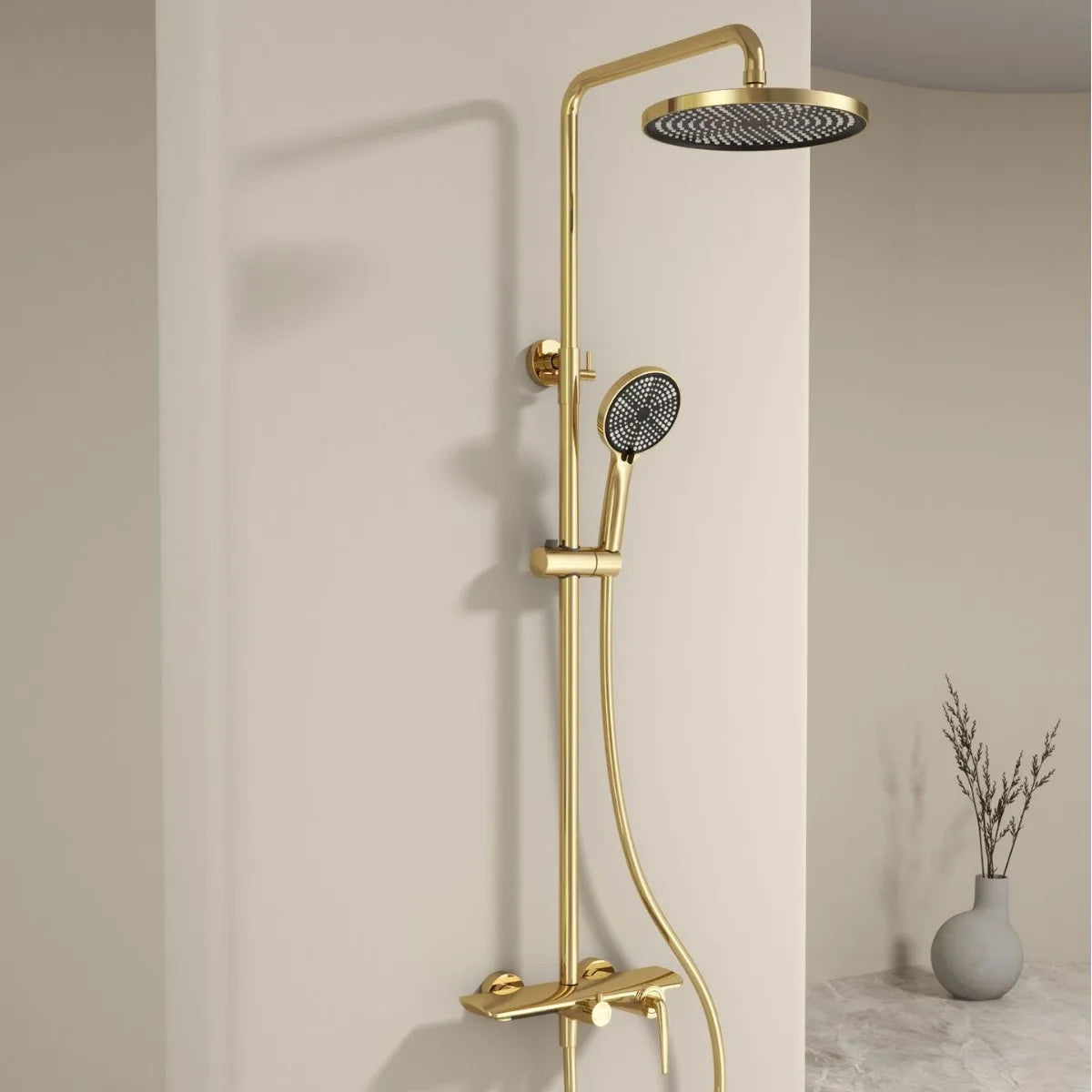 Kemaidi Bathroom Shower System Cold Control Triple Function