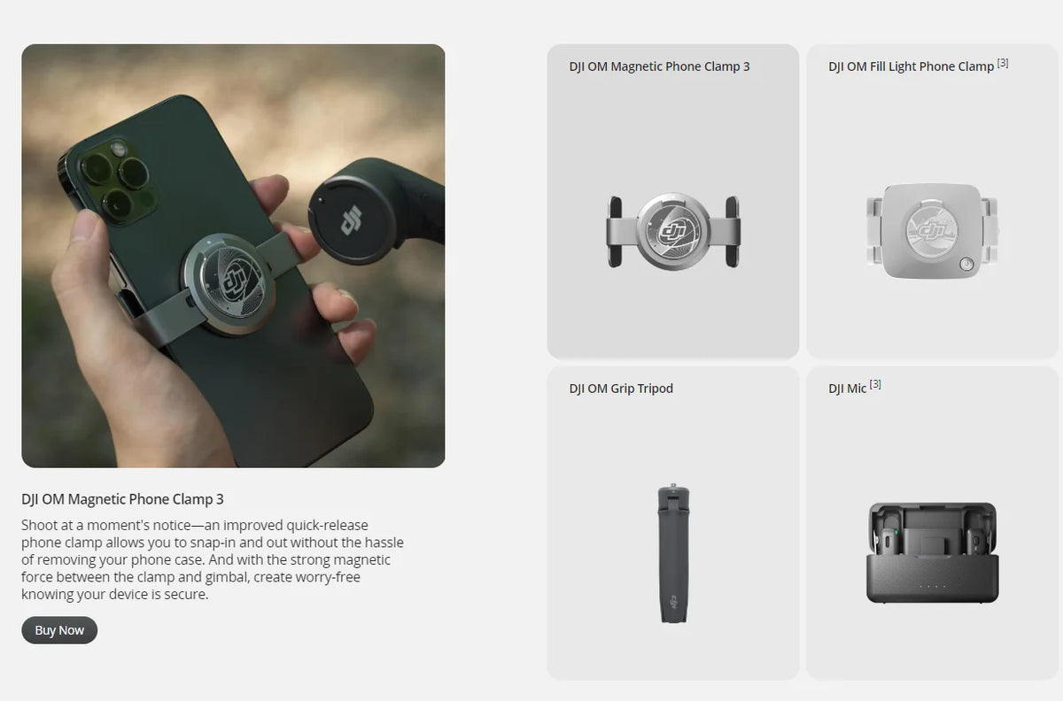 Dji Osmo Mobile Dji Om 3-Axis Stabilization Foldable