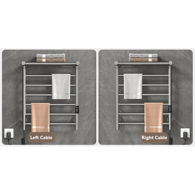 Towel Warmer 304 Stainless Steel 30-70 Adjustment 1-9h