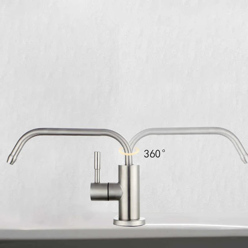 Sink Faucet Direct Drinking Tap Cold Stainless Steel