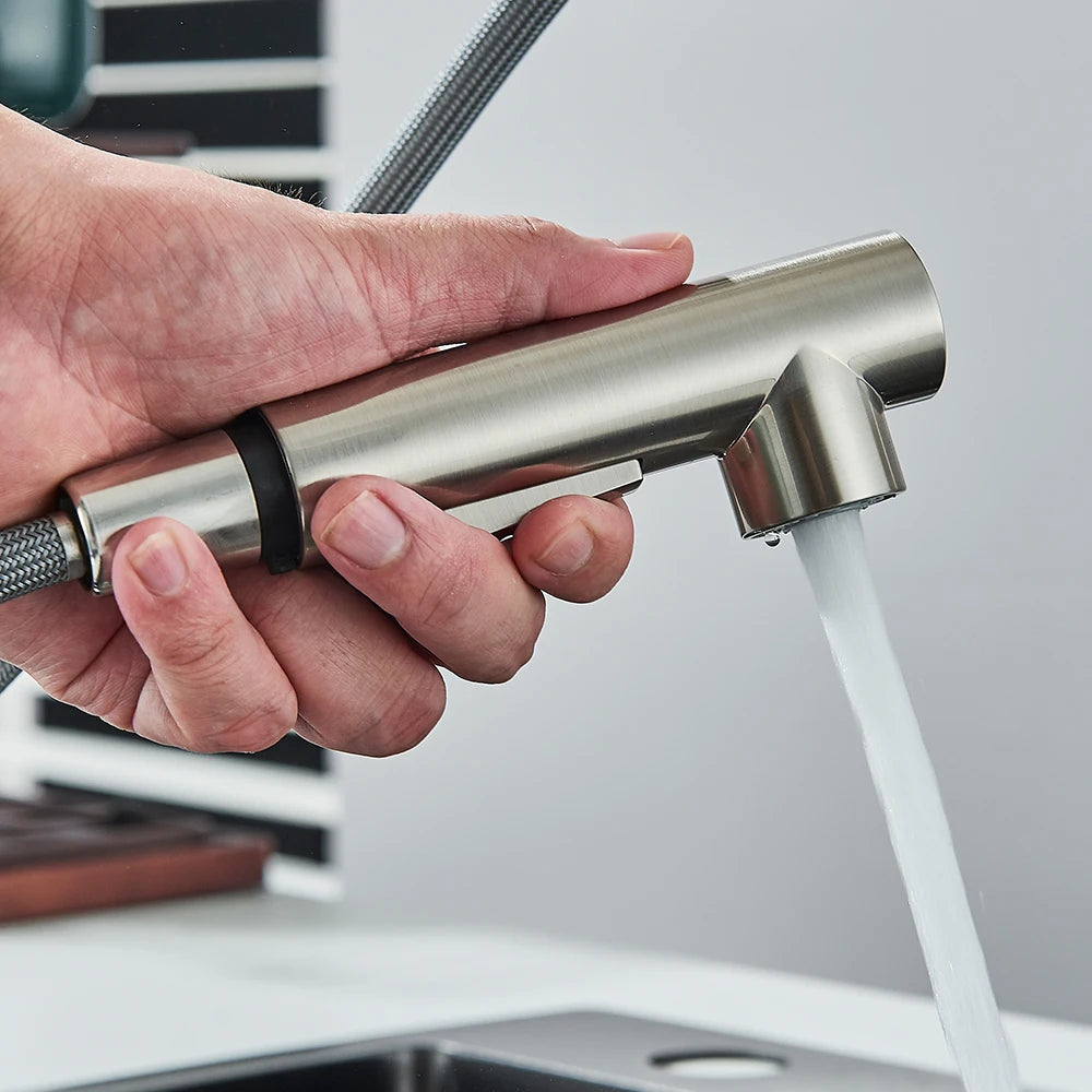 Pull Out Sink Faucet High Pressure Two Model