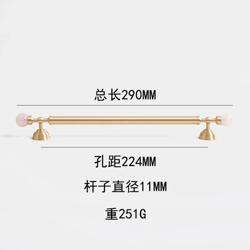 High End French Cabinet Handle Light Luxury Bathroom