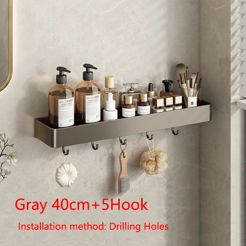 Bathroom Shower Shelf Shower Caddy Wall Floating Shelf