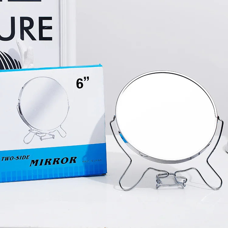 Makeup Cosmetic Mirror Round 360 Degree Rotation Face