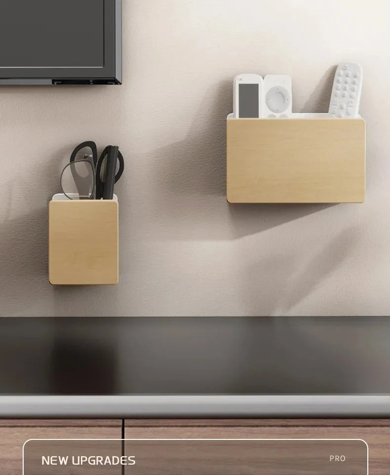 Luxury Walnut Wood Wall Mount Storage Box No