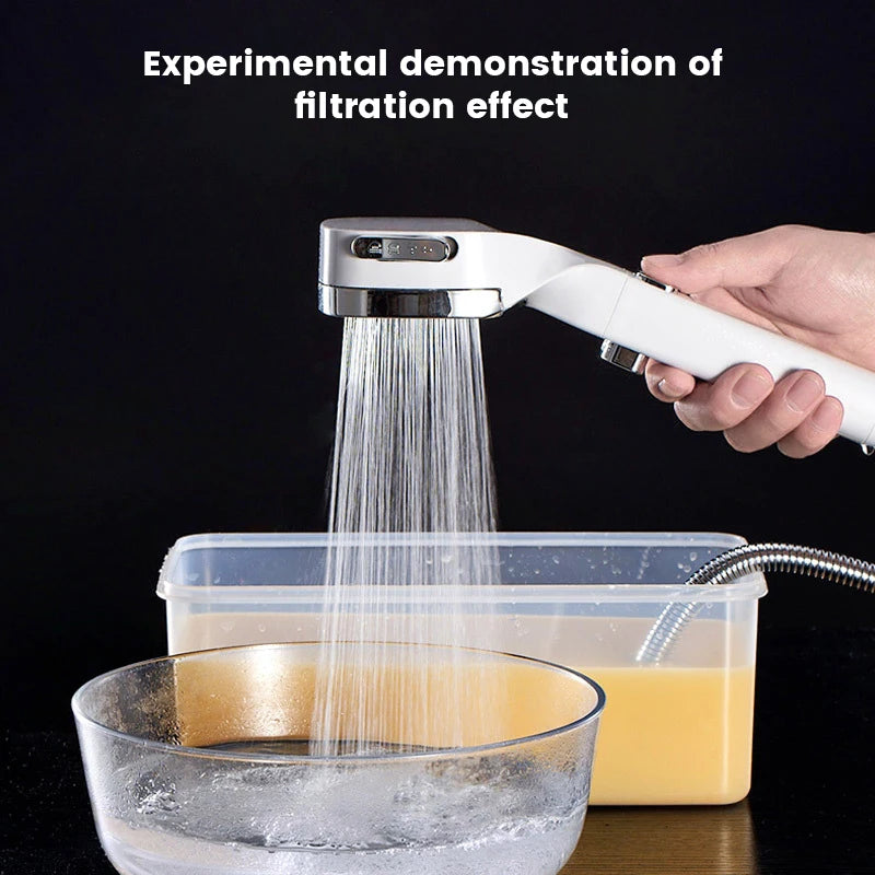 Shower Booster Showerhead Strong Pressure Shower Head Bathroom