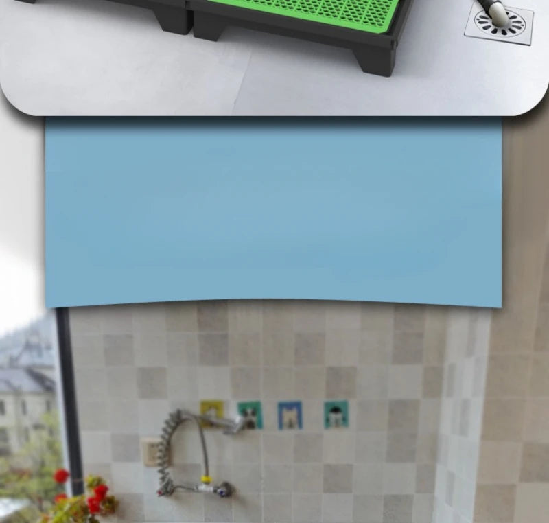 Flush Dog Toilet 28cm Enclosing Wall Large Dog