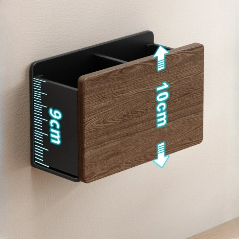 Luxury Walnut Wood Wall Mount Storage Box No