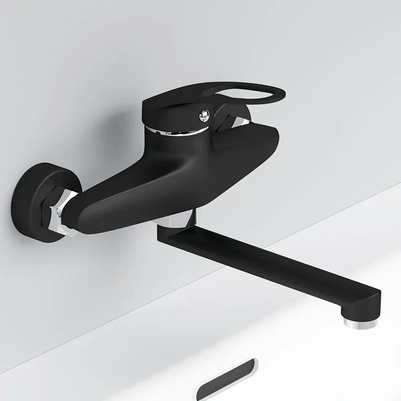 Faucet Mixers Wall Mounted Handle Mixer Tap Sink