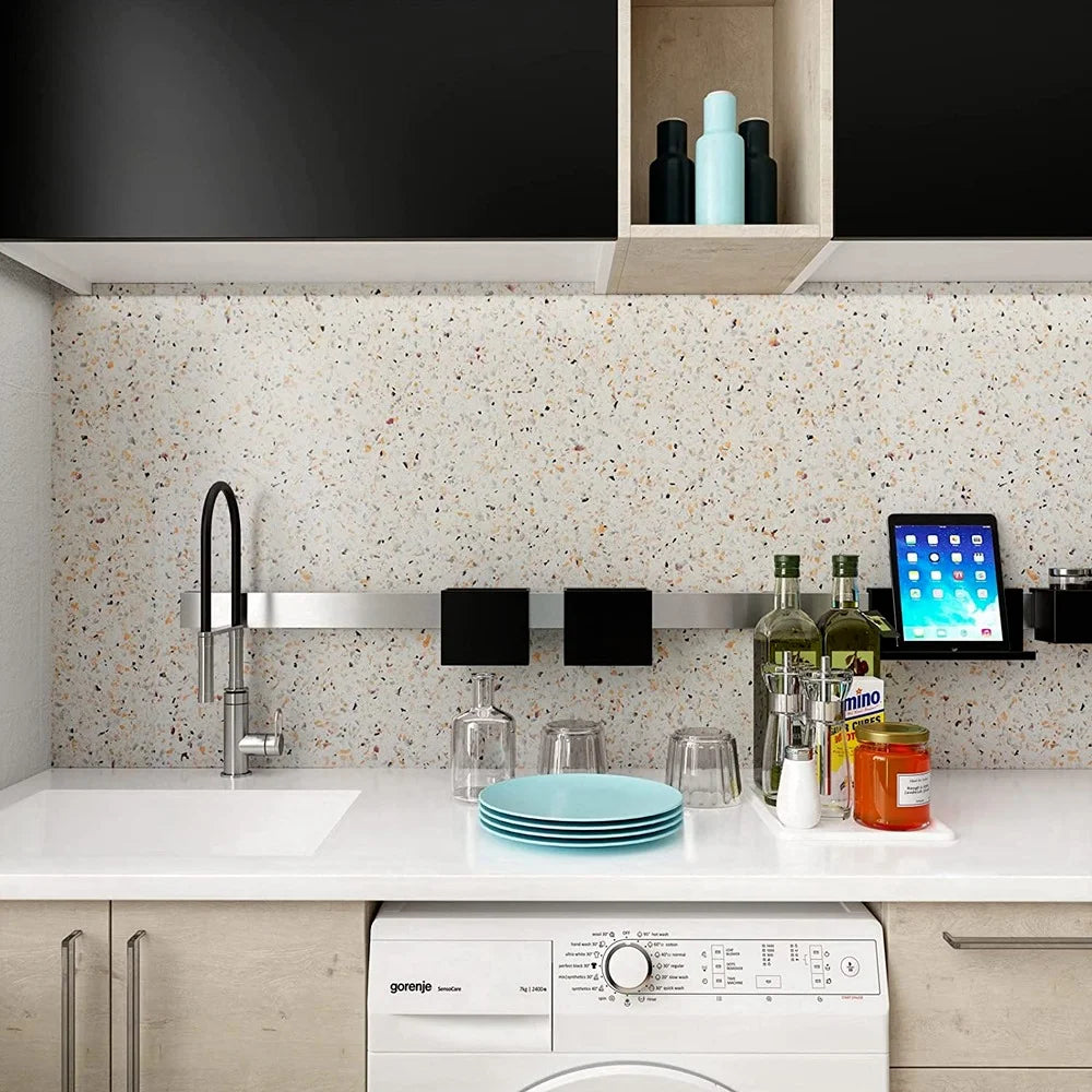 Renovation Marble Gravel Wallpapers Self-Adhesive Vinyl Bathroom