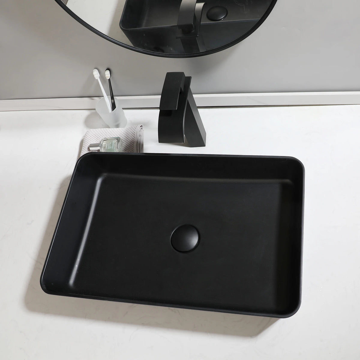 Kemaidi Bathroom Sink Vessel Sink Basin Above Counter