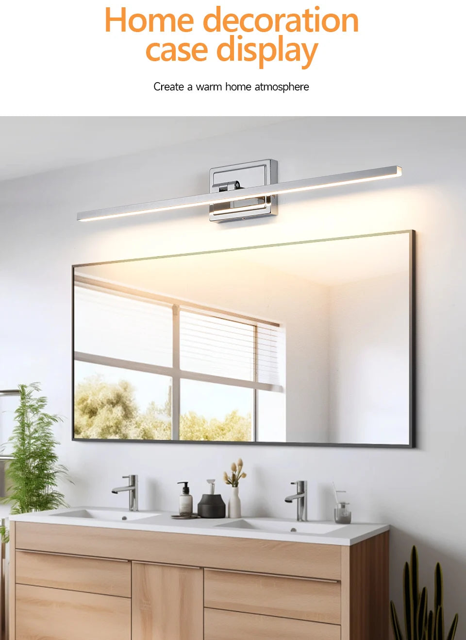Modern Bathroom Vanity Light Led Dimmable 5cct Bathroom