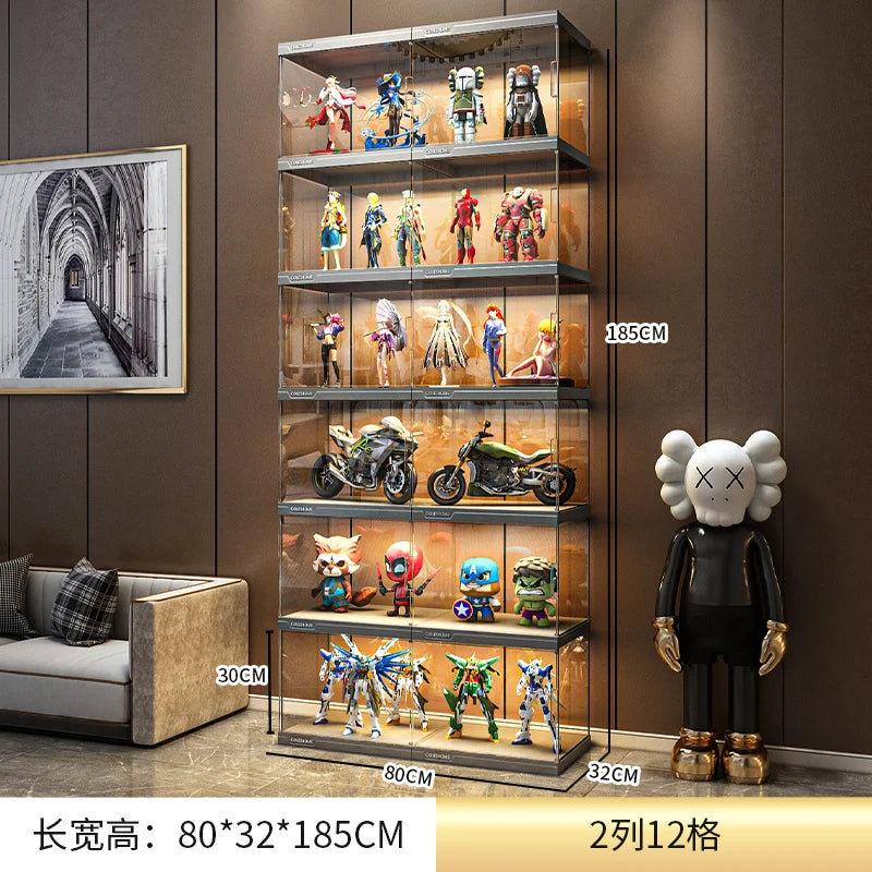 Vanity Luxury Living Room Cabinets Corner Display Storage