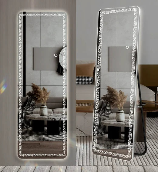 Led Mirror Full Length Infinite Illuminated Bathroom Mirror