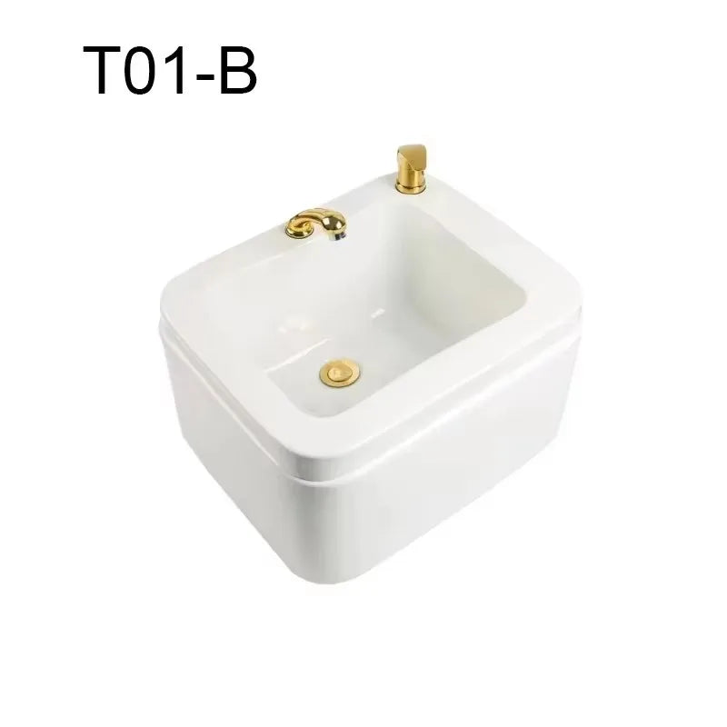 Beauty Salon Footbath Basin Aqua Therapy Sauna Bathtub