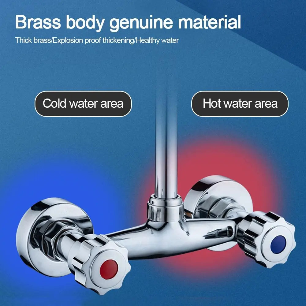 Durable Metal Out Water Inlet Valve Double Control