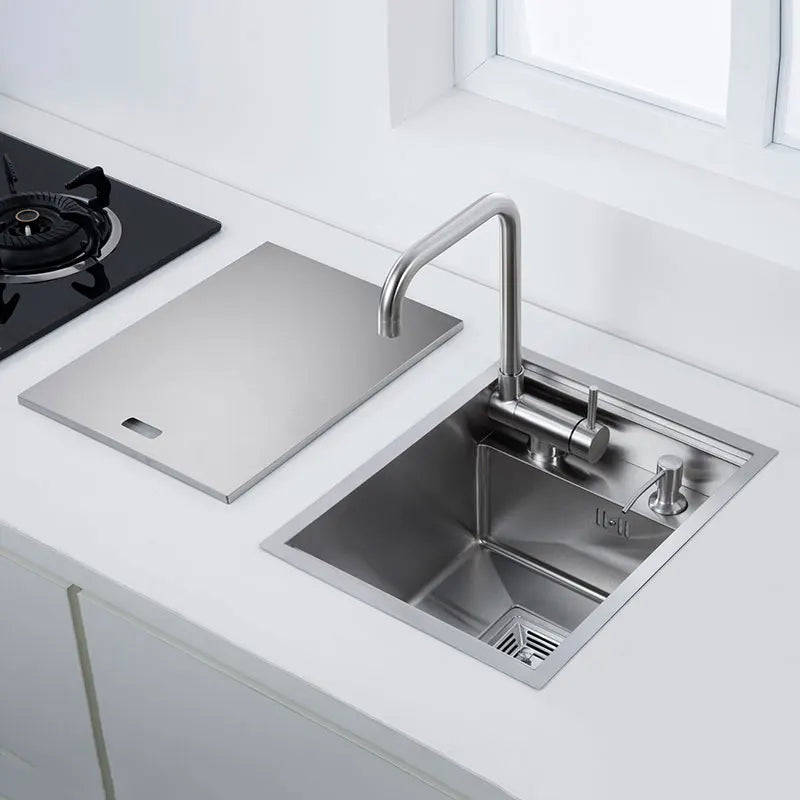 304 Stainless Steel Sink Island Bar Brushed Finish