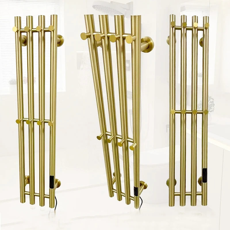 Oxg Wall Mounted Electric Heated Towel Rack Bathroom