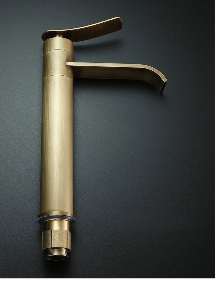 Antique Bronze Basin Faucets Bathroom Faucet & Cold
