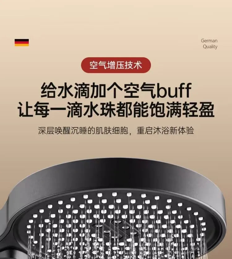 13cm Big Shower Head Modes Adjustable High Quality