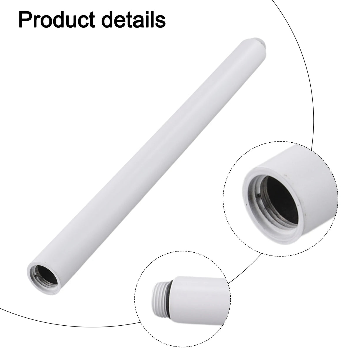 30cm Shower Extender Bathtub Shower System Round Extension