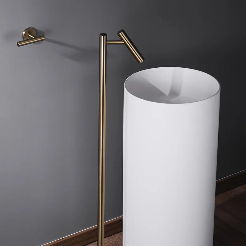 Floor Standing Bathroom Faucet High Tall Basin Tap
