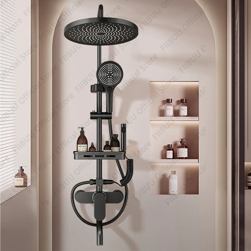 Pressure Water Massage Shower Water Saving Shower System