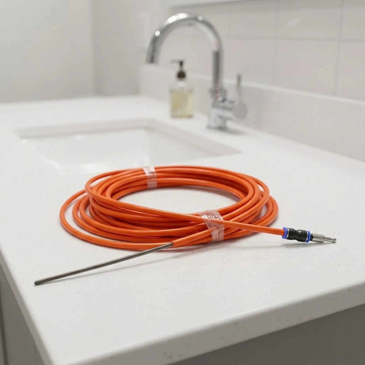 Hand Crank Drain Snake Toilet Sink Shower Bathtub
