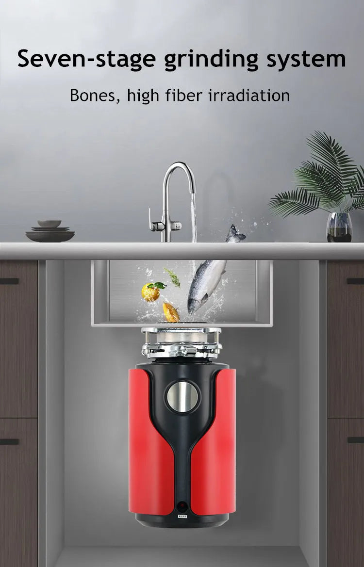 Super Quiet Sink Garbage Disposal Food Waste Disposer