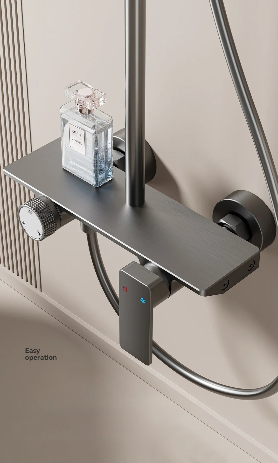 Knob Type Three Ways Water Outlet Sunflower Shower