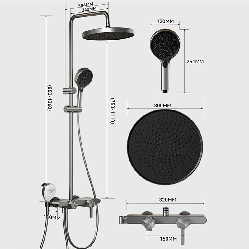 Bathroom Shower System Silicone Brush Head Foam Children