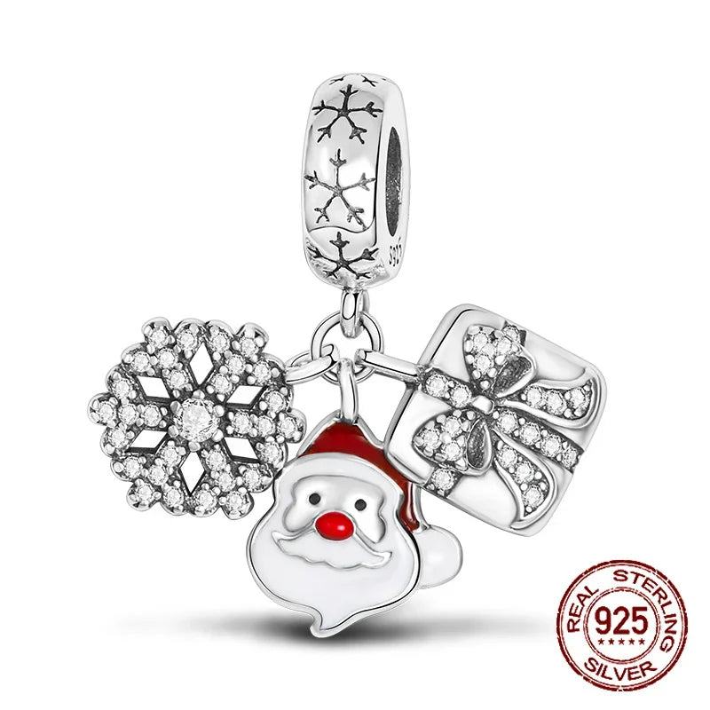 925 Sterling Silver Red Medicine Cabinet Pendant Charms