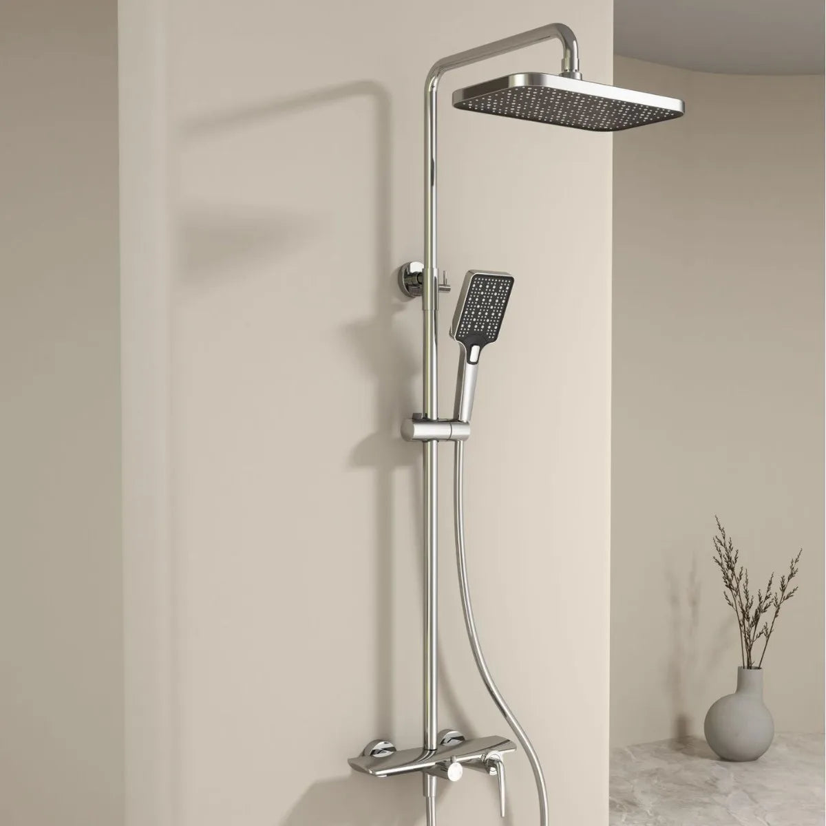Kemaidi Bathroom Shower System Cold Control Triple Function