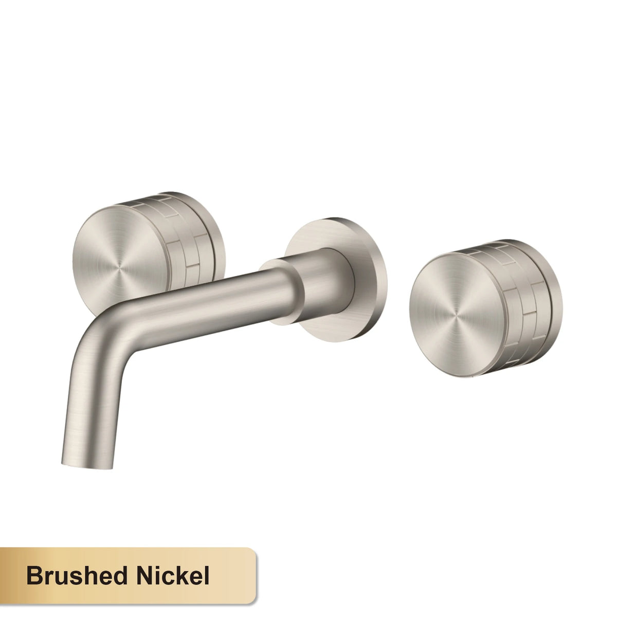 Luxury Black Bathroom Concealed Faucet Wall-Mounted Design Double