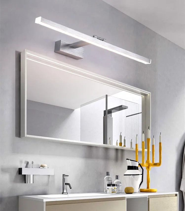 Led Modern Acrylic Wall Lamp White Black Mirror