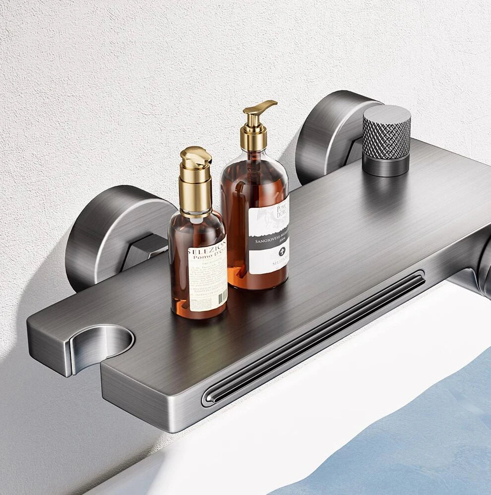 Bathtub Shower Faucet Handle Spout Mixer Tap Hand