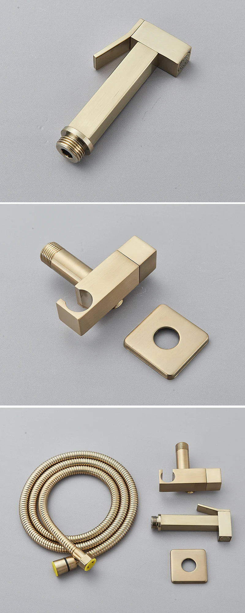 Brass Bidet Faucet Cold Water Tap Handheld Bidet