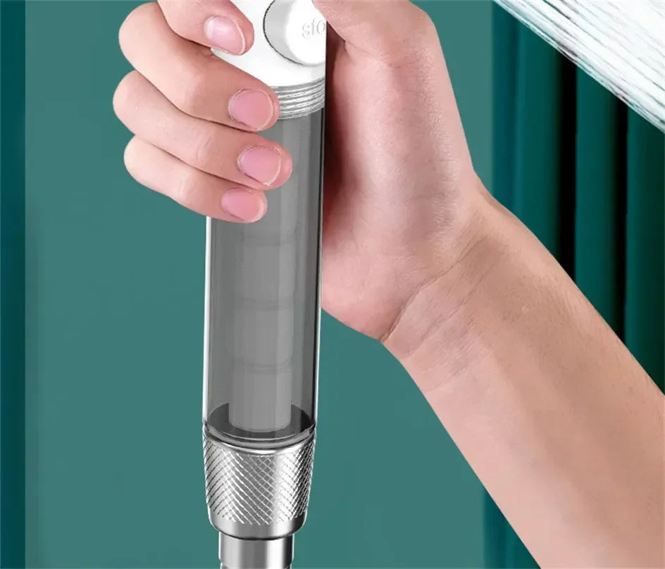 High Pressure Shower Head Handheld Bathroom Shower Filter