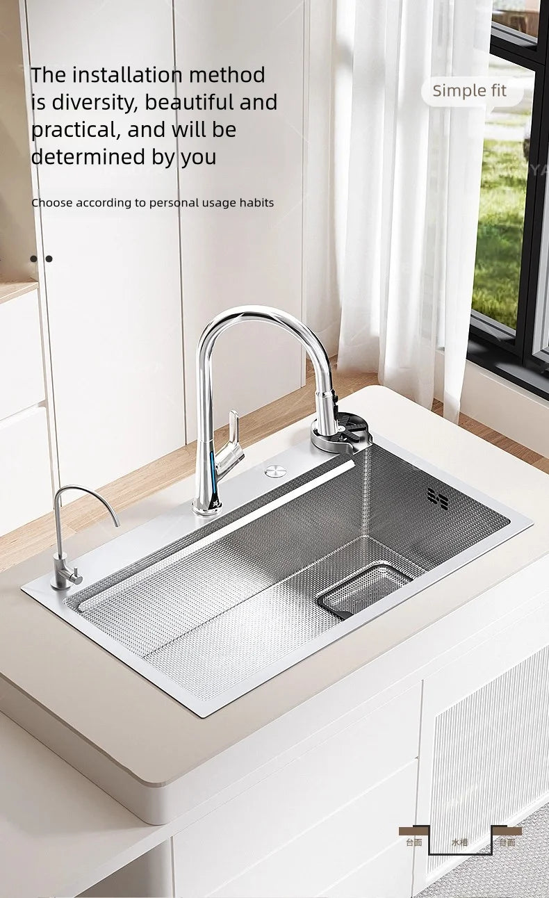 316l Stainless Steel Sink Food Grade Large Slot