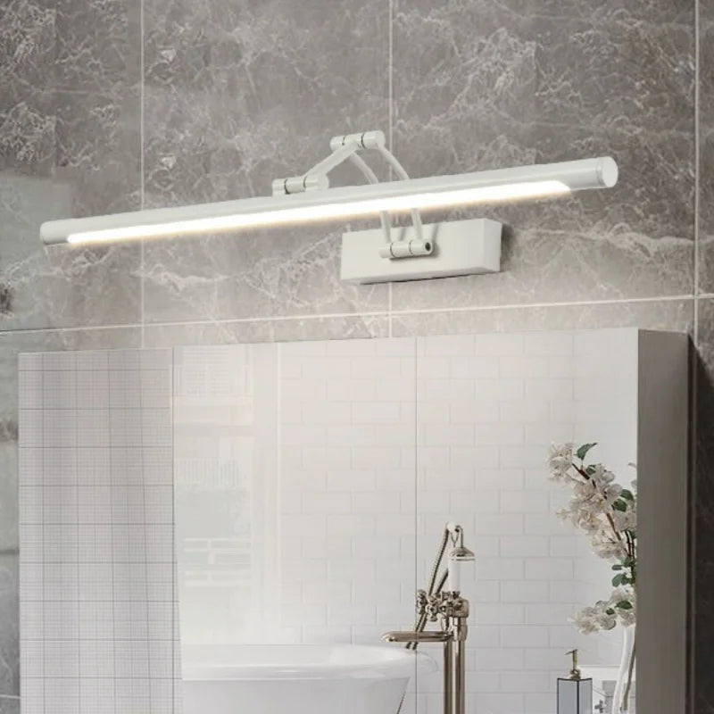 Modern Led Bathroom Vanity Light Adjustable Angle Black/White
