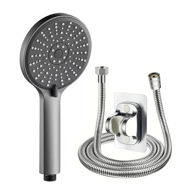 Pressurized 5-Speed Large Panel Powerful Water Shower Head