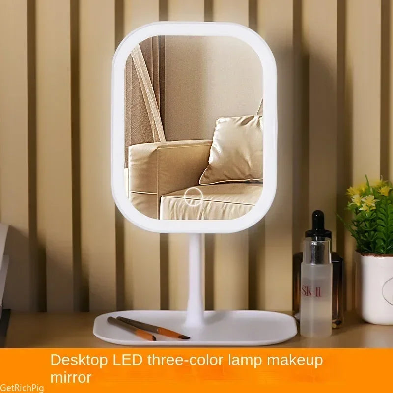 Touch Control Led Makeup Mirror Dimmable Light Modes