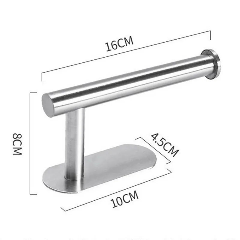 304 Stainless Steel Bathroom Matte Black Toilet Paper