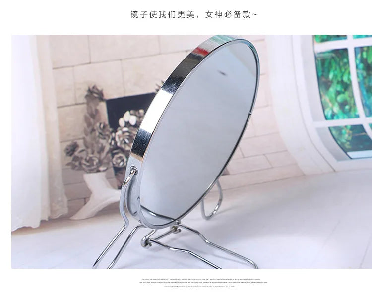 Makeup Cosmetic Mirror Round 360 Degree Rotation Face
