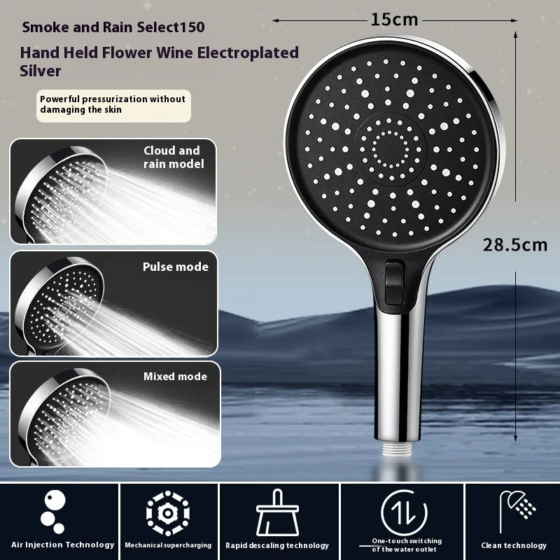 15cm Big Panel Shower Head High Pressure Rainfall